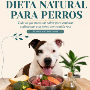 Portada de la guía de dieta natural para perros sanos de RealNutriPet