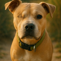 Ronnie, perro de Andrea que inspiró su camino hacia la nutrición natural canina
